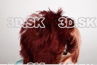 Hair 3D scan texture 0004